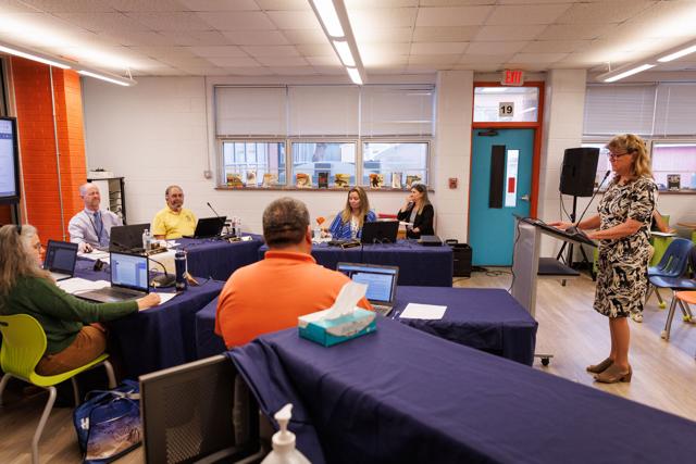 “We’ve been seeing very clear cut evidence of speciﬁc learning disabilities more so than in past years,” said Dr. Carol Johnson, assistant superintendent for Rappahannock County Public Schools, right. “And a lot has been driven by the mental health needs of students.”
