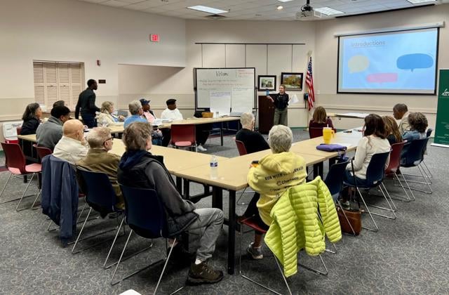 The first of three workshops hosted by NAACP Culpeper and the Robert H. Smith Center for the Constitution at Montpelier was held at the Culpeper County Library. The final two workshops will be held in the community room at the Culpeper Police headquarters on June 22 and July 27.