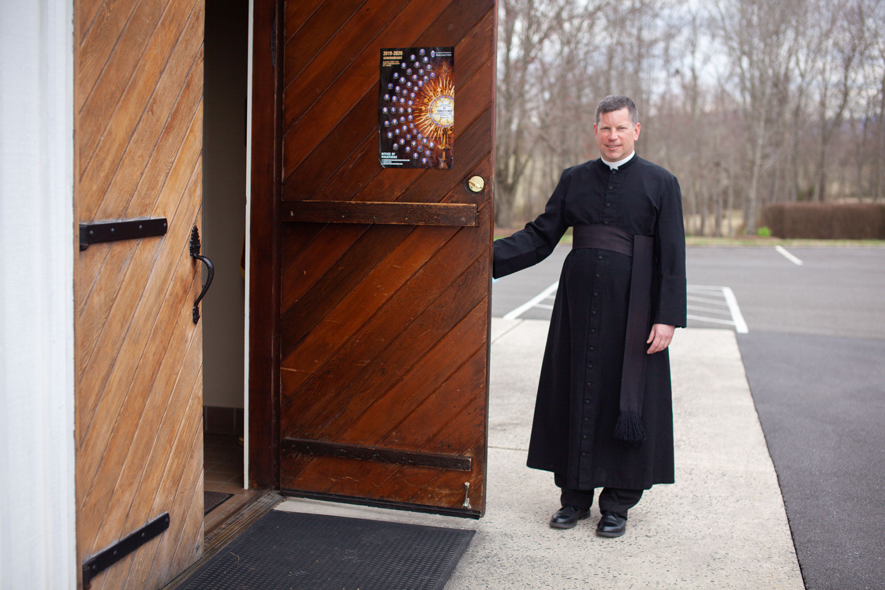 Father Kevin Beres at St. Peter Catholic Church