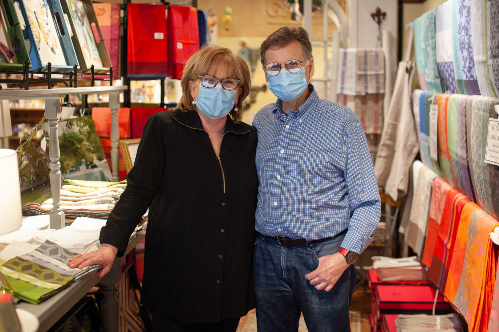 Robert Ballard with fellow co-owner Joanie Ballard.
