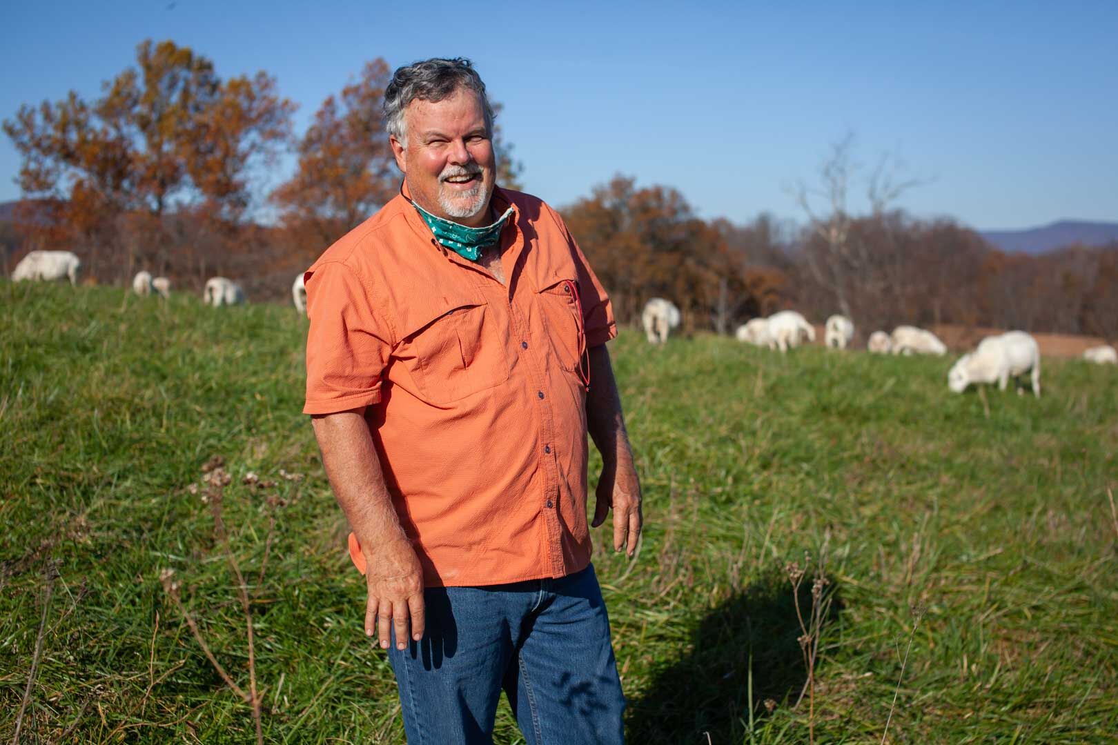 “If trends continue for local and grass-fed, you could see some real benefits for the county,” says Mike Sands.