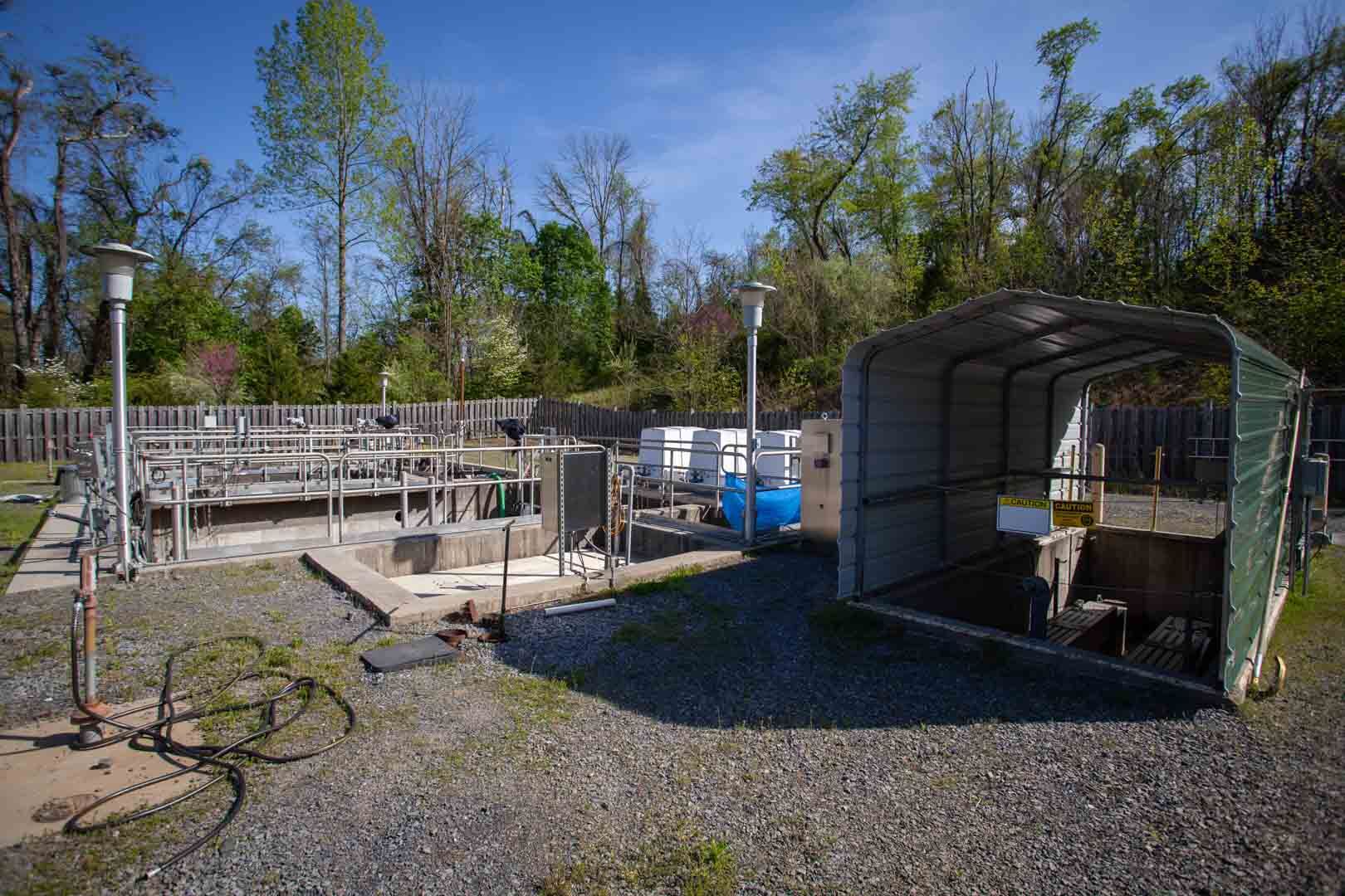 The town of Washington's wastewater facility