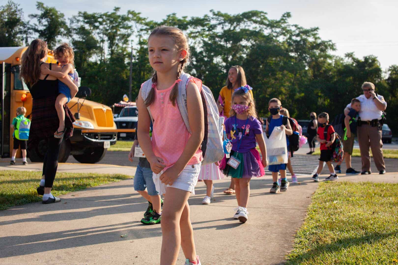 Aug. 11: Elementary students return to class.