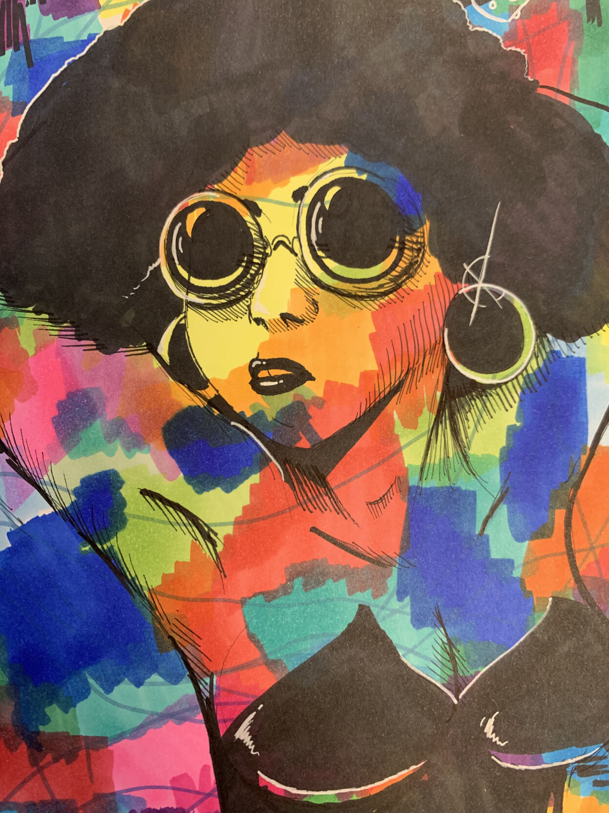 Student artwork by Camden Shanks