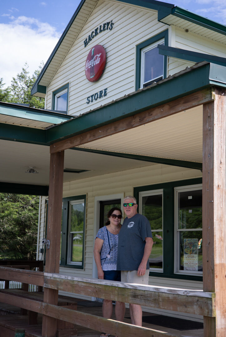 Sandra McClellan AND Chuck Shewbridge, former operators of Route 211 Country Market