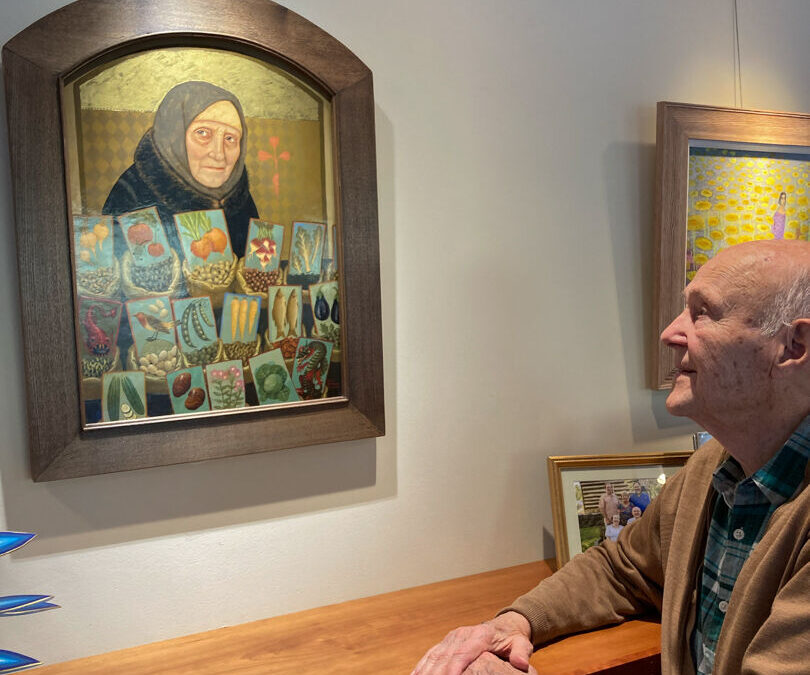 Pondering Robin Purnell, the painter who bridged Rappahannock and Russia