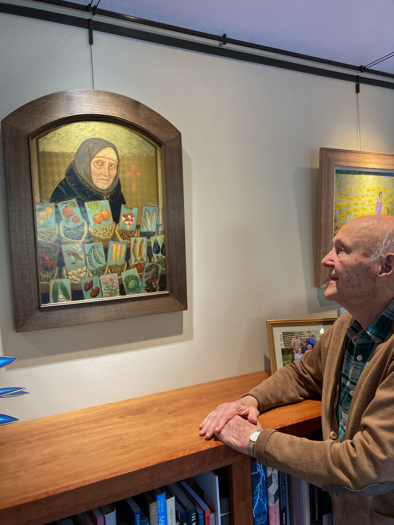 “She’s in a class by herself,” said Bill Dietel, whose collection includes Purnell’s “The Seed Woman.”