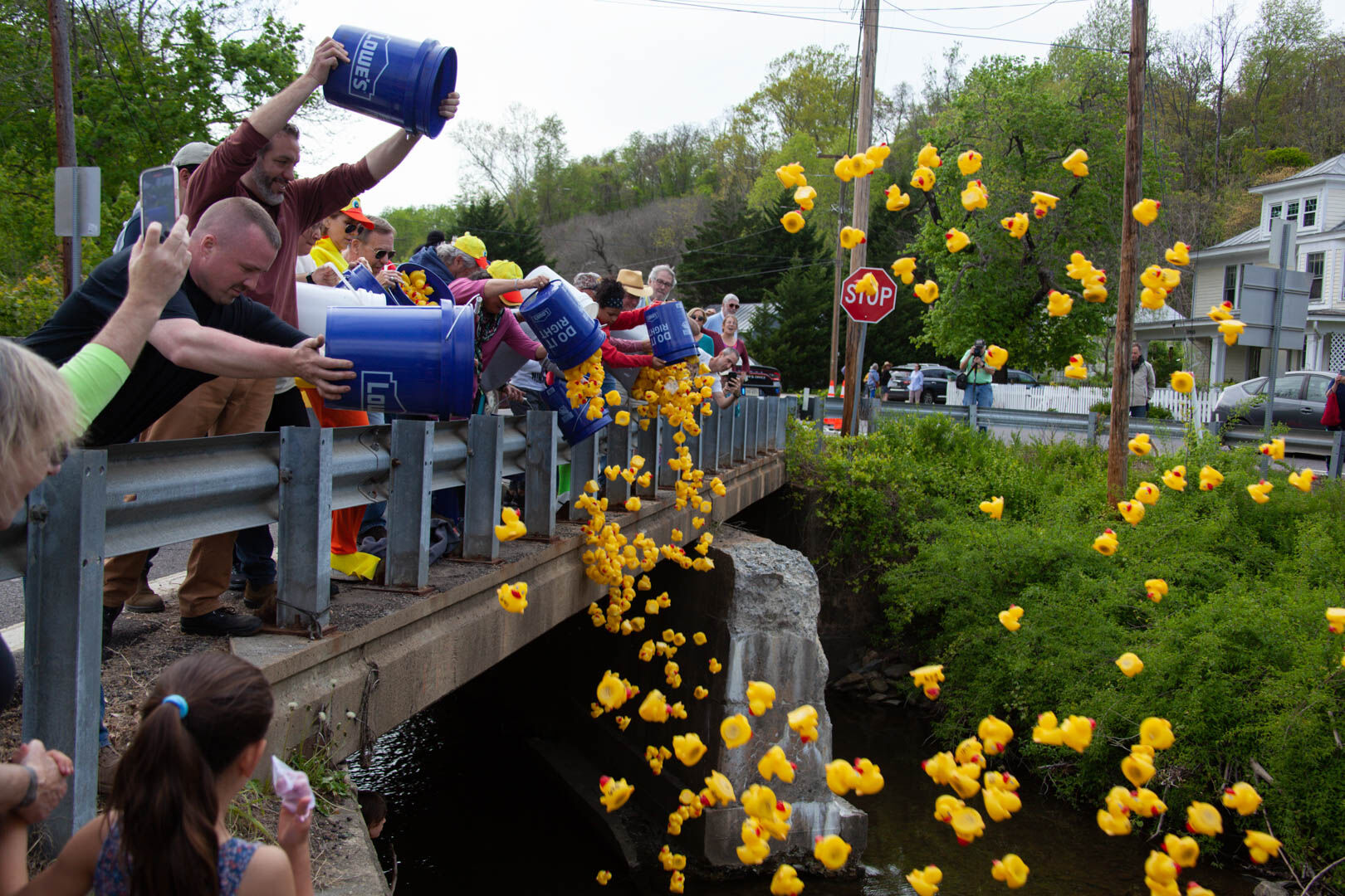 Sperryfest 2022 duck drop