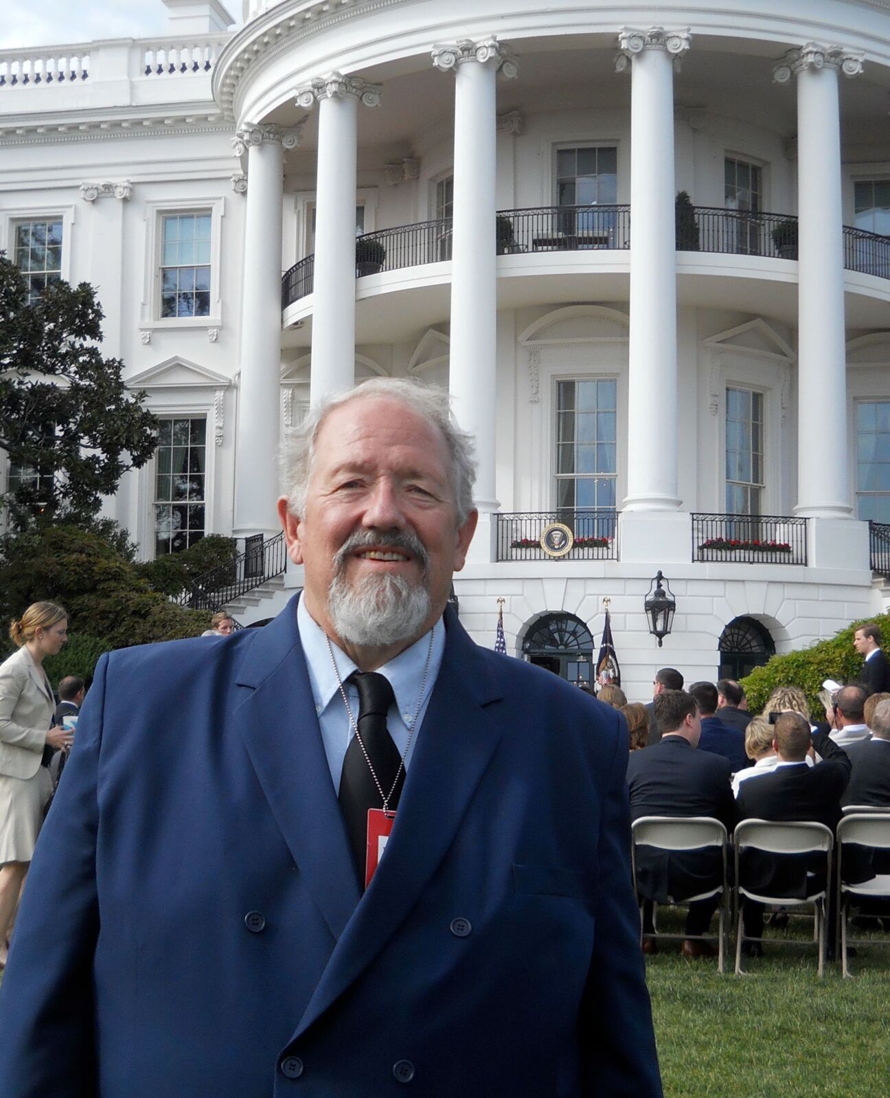 Greg Glassner, retired editor of the Caroline Progress.
