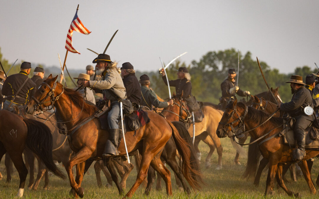 Cavalries clash in Brandy Station to commemorate pivotal, historic battle
