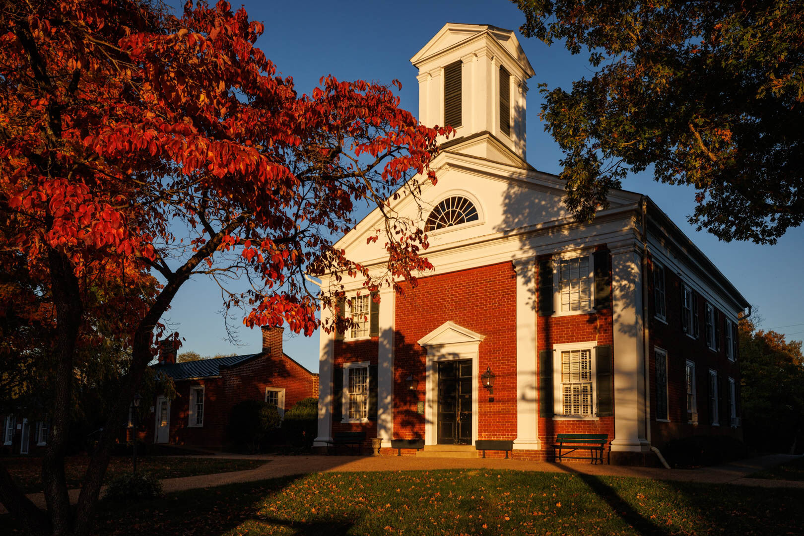 The Rappahannock County courthouse, Nov. 2023.