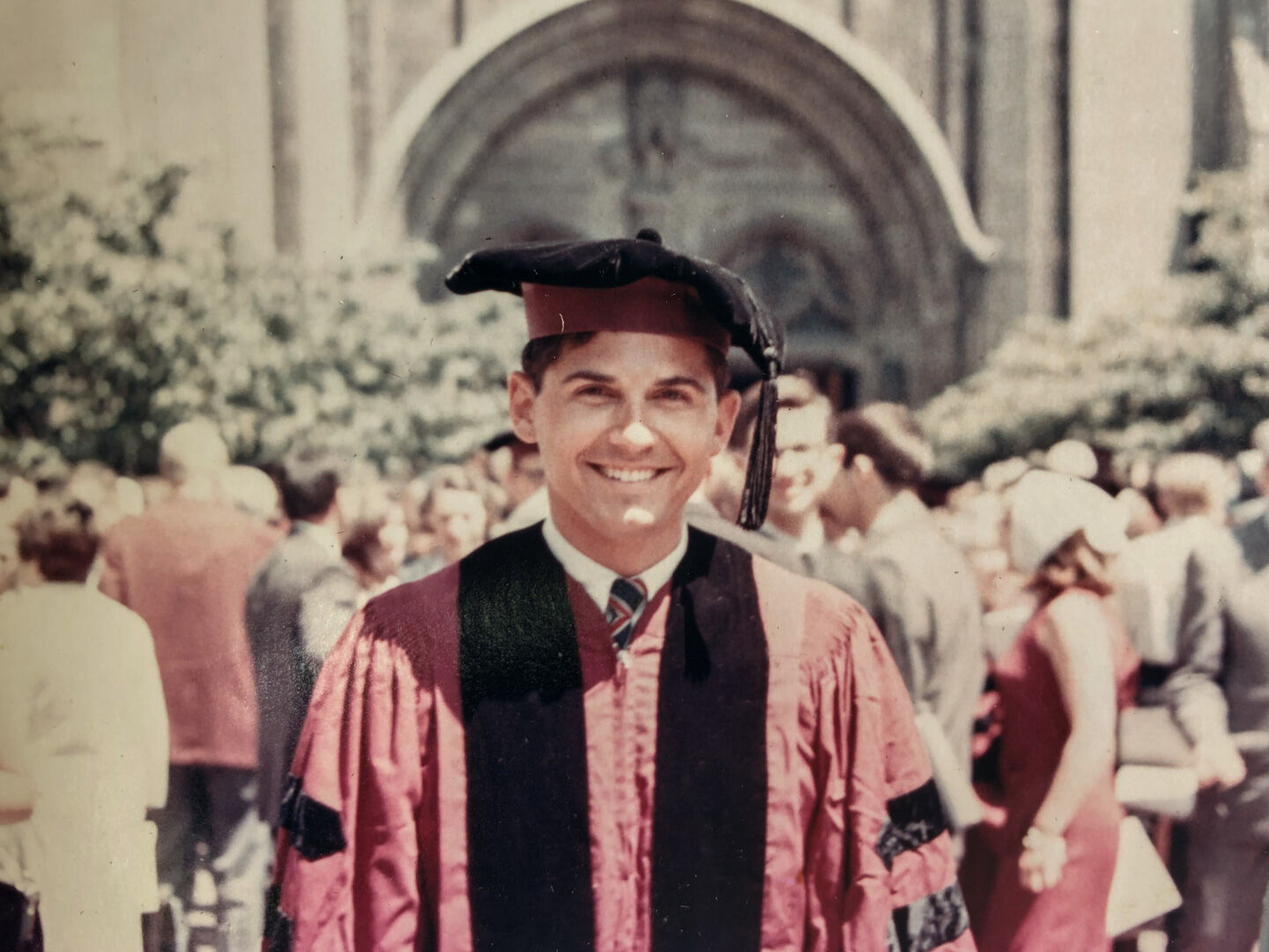 David Tatel on graduation day at University of Chicago Law School in 1966.