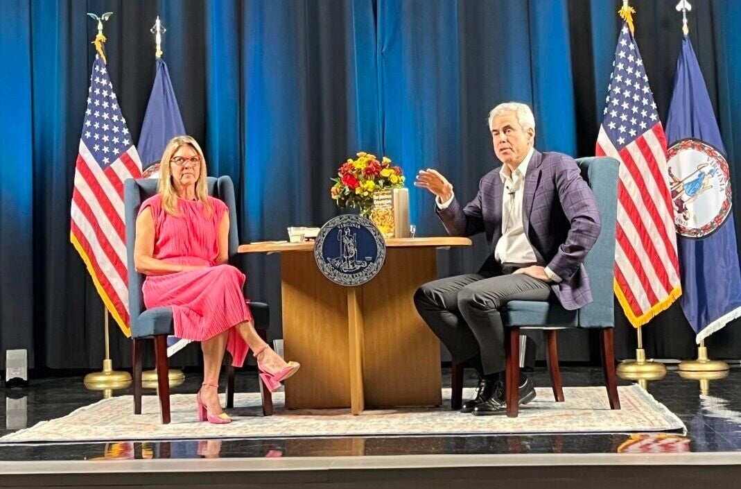 Last week at a Prince William County elementary school, Virginia first lady Suzanne Youngkin hosted a talk with Jonathan Haidt, author of the book "The Anxious Generation."
