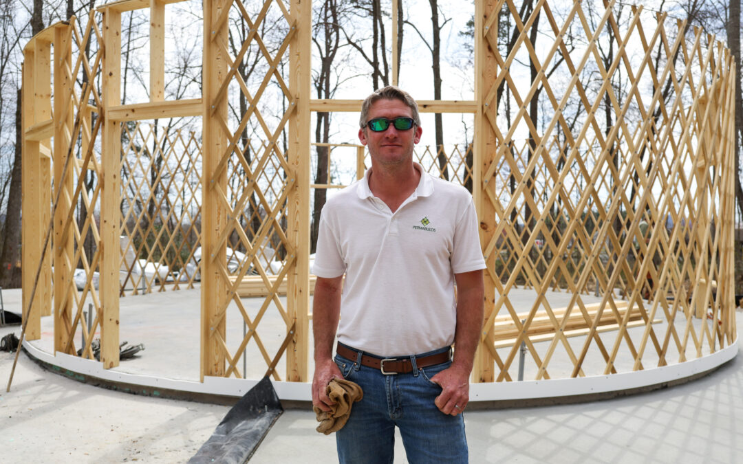 PHOTOS: CCLC creates yurts as classrooms