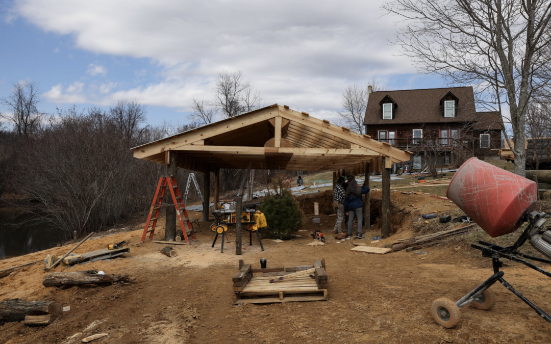 Many hands make light work: Waterpenny barn raising honors late local preservationist Mary Katherine Ishee