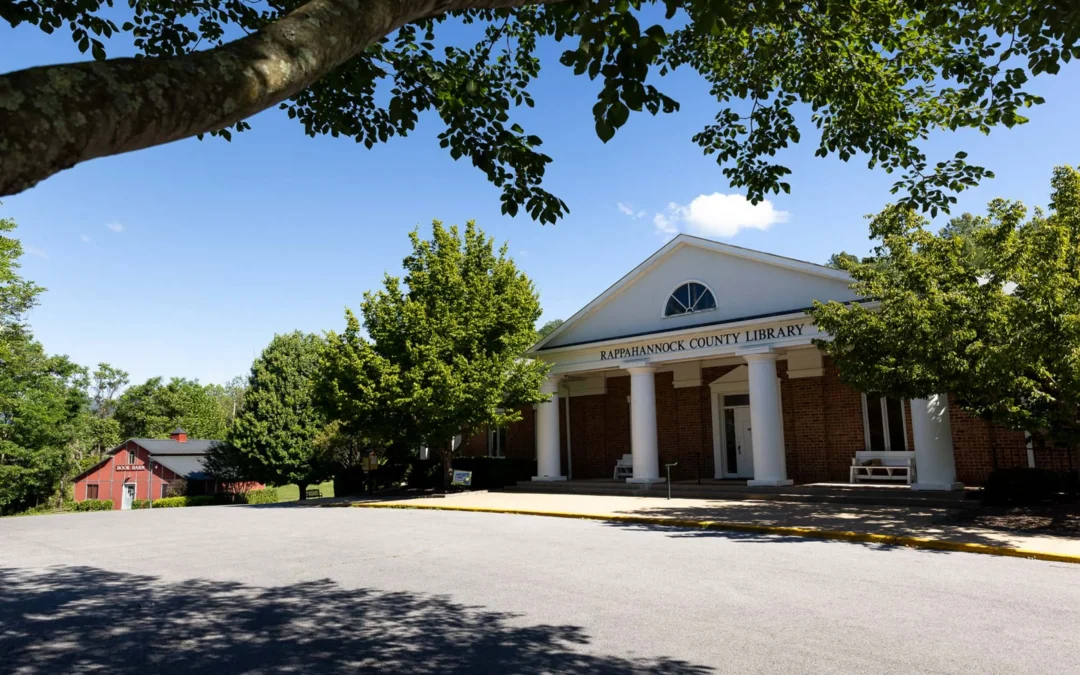 How would a new Rappahannock County library be funded?