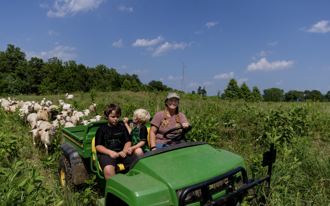 A young farmer finds her ground in Rappahannock fields